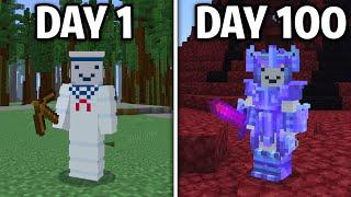 I Survived 100 Days In Minecraft China Edition