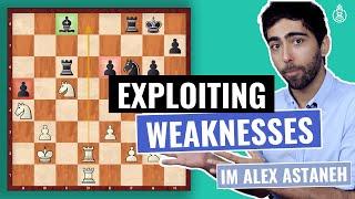 Exploiting Weaknesses | Chess Middlegame | Capablanca - Yates | Intermediate Level | IM Alex Astaneh