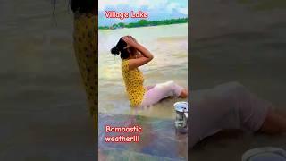 Girl bathing outdoor #beauty #shortsfeed #video #youtube #art #shortsviral #viral #vlog #hindu #Teen