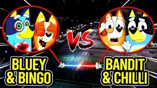 DRONE CATCHES BLUEY.EXE & BINGO.EXE VS BANDIT & CHILLI!! (THEY FOUGHT)