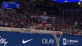 The youngest member of Team USA Hezly Rivera | U.S. Olympic Gymnastics Trials