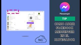 Como Abrir Facebook Messenger en el Navegador Web o Computadora PC