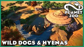 African Wild Dogs, & Hyenas! Planet Zoo: Zoo Spotlight 16