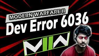 Modern Warfare 2 #Dev Error 6036 fix | how to fix #mw2 dev error #6036 || by borntoplaygames