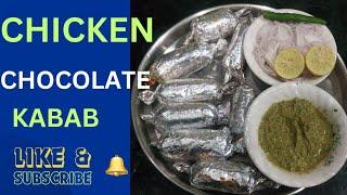 Chicken Chocolate Kabab Special Recipe ||Party Wear Chocolate Chicken Kabab #Chocolate#shahinakitc