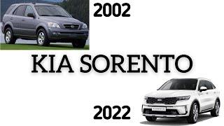 EVOLUTION OF THE KIA SORENTO 2002-2022 INTERIOR&EXTERIOR