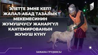 Элетте эмне кеп? Жалал-Абад тазалык мекемесинин жумушчусу Жанаргүл Кантемированын жумуш күнү