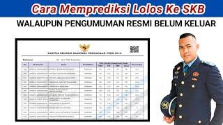 Cara Memprediksi Masuk Perengkingan 3X Formasi SKD CPNS