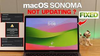 macOS Sonoma Not Updating! – Fix