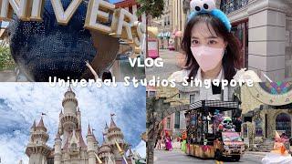 vlog Universal Studios Singapore Halloween Trick or Thrills 2022  travel vlog