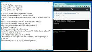 git clone error quick fix, host, proxy, 443 err solve, how to fix git