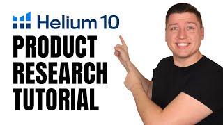 2025 - Helium 10 Product Research For Beginners (Complete Amazon FBA Tutorial)