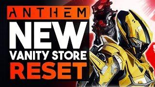 ANTHEM | NEW STORE UPDATE - Interceptor & Storm Armor Sets, Animations & Decals Showcase