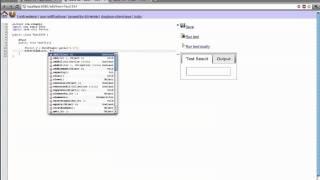 An online IDE demo