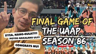 UST vs NU Finals Game 2 - Behind The Scenes: Poyos is back! Game highlights and awarding ceremony