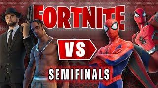 Travis Scott & Eminem vs Spider-Men in Fortnite | Semifinals - Game 1