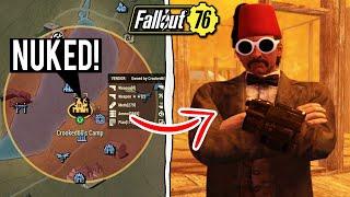 So I NUKED This Fallout 76 Player's Camp for One Specific Reason..
