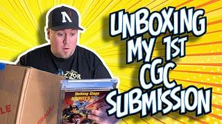 Unboxing my 1st CGC Submission