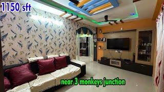 2bhk flat for sale in pragathinagar (p469) ||near 3 monkeys junction||number..6281118626 #metro