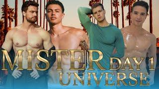 Mister Universe Day One in The City of Angels #misteruniverse