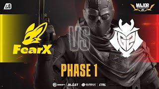 FearX vs. G2 Esports // Manchester Major - Phase 1 // Day 2
