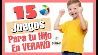 Juegos divertidos para Niños en CASA -  VACACIONES .  Ideas de Actividades para niños en casa