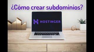 Cómo Crear un Subdominio con Hostinger e instalar WordPress | ¿Qué es, para qué sirve?