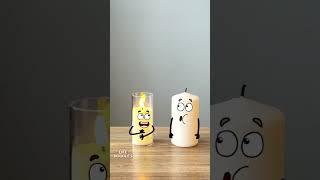 Life Doodles | 2 Candles one electronic  #lifedoodles #shorts #animation #cartoon