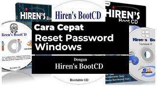 Cara Cepat Reset Password Login Windows | Update 2021