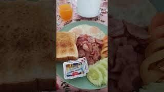 Breakfast Jomtien $2,95 #beach #pattayafood #travel