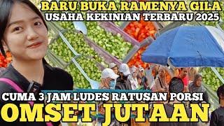 BARU BUKA RAMAI PEMBELI! CUMA 3 JAM JUALAN LUDES RATUSAN PORSI OMSET JUTAAN ! IDE USAHA TERBARU 2025