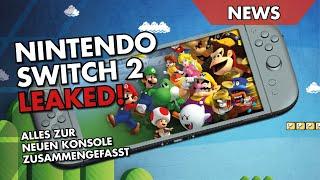 Nintendo Switch 2 komplett LEAKED!