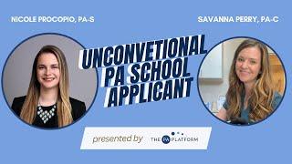 Unconventional Path to PA School