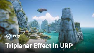 Triplanar Effect in Unity URP (Shader Graph Tutorial)