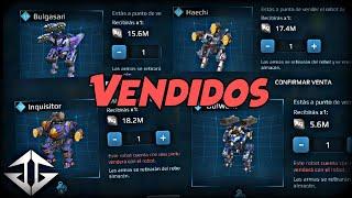 Vendo todos mis robots para comprar un Ares *Gracias Matador* | War Robots.