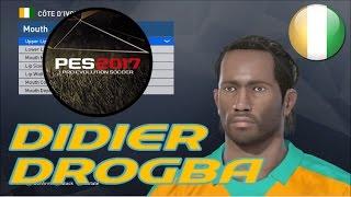 Didier Drogba PES 2017 Face Build - PS4