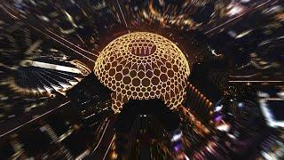 Dome projection and skymapping by Maxin10sity at Al Wasl Plaza, Expo 2020 Dubai.