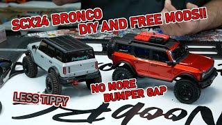 AXIAL SCX24 FORD BRONCO RTR MICRO RC: DIY AND FREE MODS