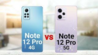 Redmi Note 12 Pro 4G vs Redmi Note 12 Pro 5G