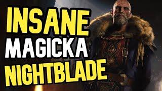 INSANE Magicka Nightblade Solo & Group PVE Build - BLOOD MAGE - ESO Stonethorn Update!