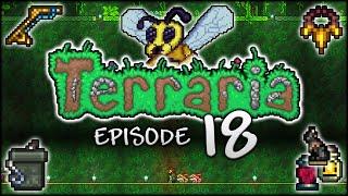 Let's Play Terraria | A GIANT Terraria arena & an EPIC GOLDEN rod! (Episode 18)