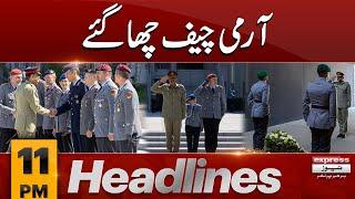 Army Chief's Important Visit | News Headlines 11 PM | Latest News | Pakistan News | Express News