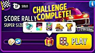 super sized bombs away score rally solo challenge | match masters | super sized solo today