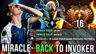 Miracle- FIRST TIME Invoker in New MMR Season,  Road to TOP 1 Rank vs Trashtalker - 7.17 Dota 2