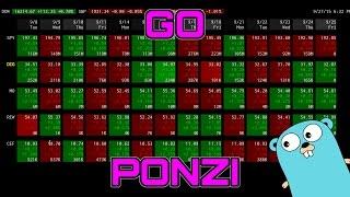 ponzi - Go Program Using Termbox Library