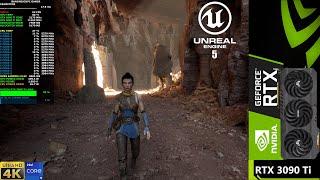 Unreal Engine 5 Lumens Lighting Demo Epic Settings 4K | RTX 3090 Ti | i9 12900K 5.3GHz