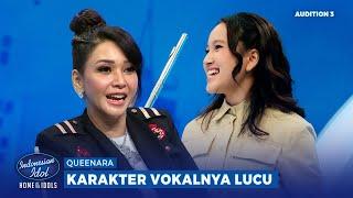 Imut Banget! Queenara Berhasil Menghipnotis Bunda Maia - Indonesian Idol 2025