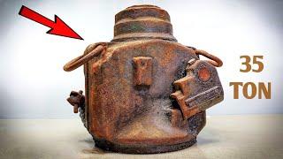 Leaky and Broken Vintage Heavy Civil Engineering Jack - Restoration