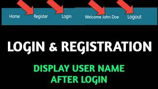 Build a User Registration and Login System in PHP & MySQL with Session