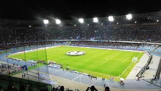 SSC Napoli vs. FC Barcelona Champions League anthem